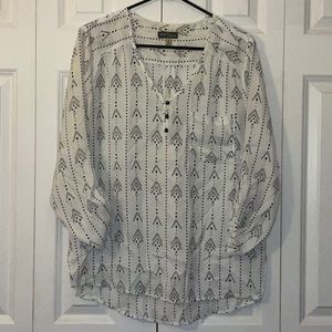 Market and spruce blouse